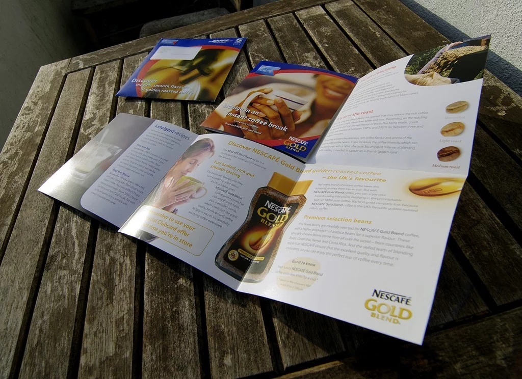 Nescafé Gold Blend — Brochure