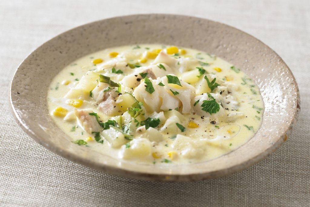 Tesco Organic – Haddock chowder